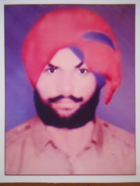 Photo of Sukhwinder Singh,  disappeared on April 18, 1993, in Beas,  by Punjab Police