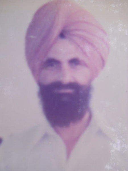 Photo of Baldev Singh, victim of extrajudicial execution on July 15, 1990, in Harike,  by Punjab Police; Central Reserve Police Force, in Harike, by Punjab Police; Central Reserve Police Force
