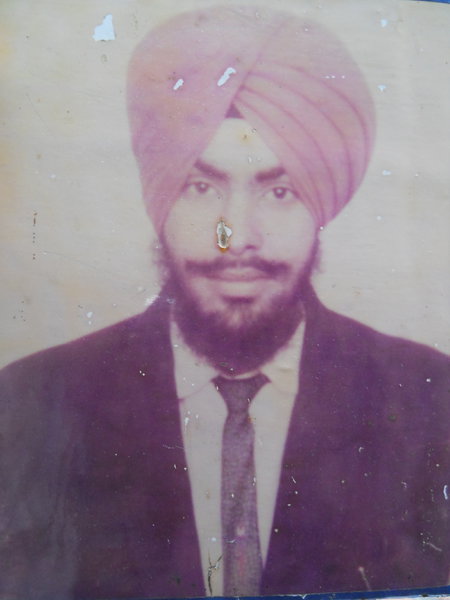 Photo of Harwant Singh, victim of extrajudicial execution on November 16, 1992Punjab Police