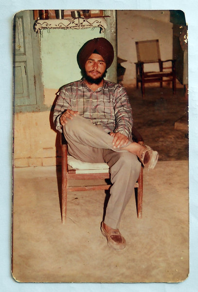Photo of Palwinder Singh, victim of extrajudicial execution on June 07, 1991, in Rupnagar, by Punjab Police