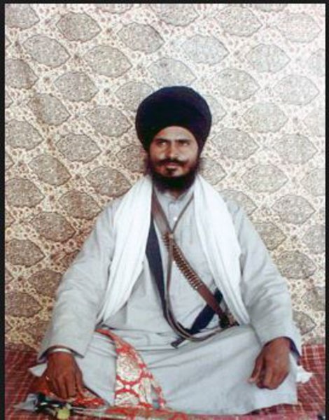 Photo of Gurbachan Singh Manochahal, victim of extrajudicial execution on February 28, 1993, in Tarn Taran, by Punjab Police; Central Reserve Police Force
