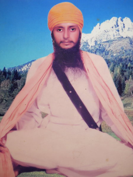 Photo of Sukhwinder Singh, victim of extrajudicial execution between January 1, 1990 and January 31,  1990, in Sarhali Kalan, by Punjab Police