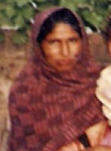 Photo of Harjinder Kaur, victim of extrajudicial execution on June 01, 1991, in Beas, by Punjab Police; Black cat