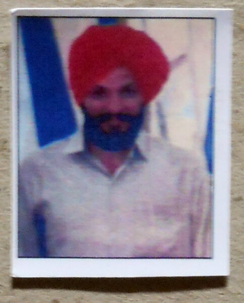 Photo of Kashmir Singh, victim of extrajudicial execution between August 1, 1989 and August 31,  1989, in Saidpur BSF Post, Lopoke,  by Border Security Force, in Saidpur BSF Post, by Border Security Force