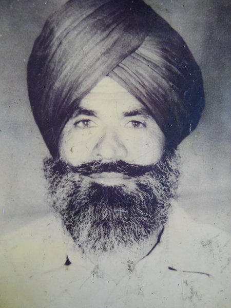 Photo of Jagir Singh, victim of extrajudicial execution between November 1, 1990 and November 5,  1990 by Unknown type of security forces, in Majitha, by Punjab Police