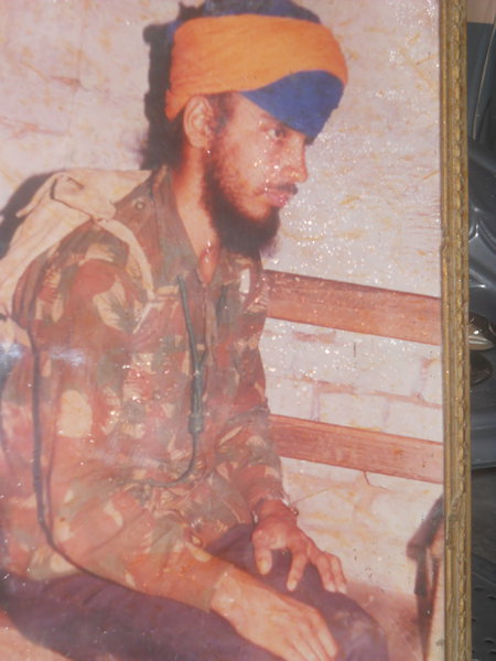 Photo of Surjit Singh, victim of extrajudicial execution on June 14, 1989, in Ramdas, by Punjab Police