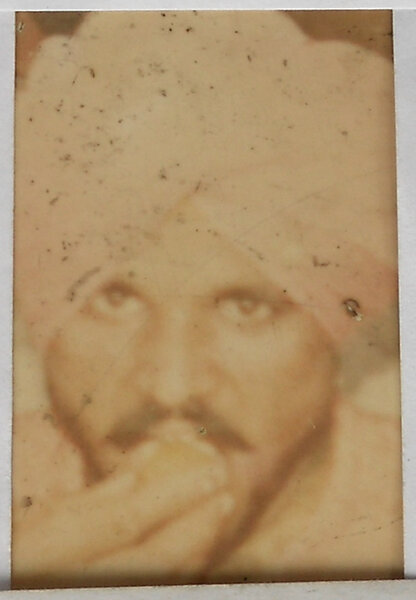 Photo of Balwinder Singh, victim of extrajudicial execution on March 29, 1993, in Kathu Nangal, by Punjab Police