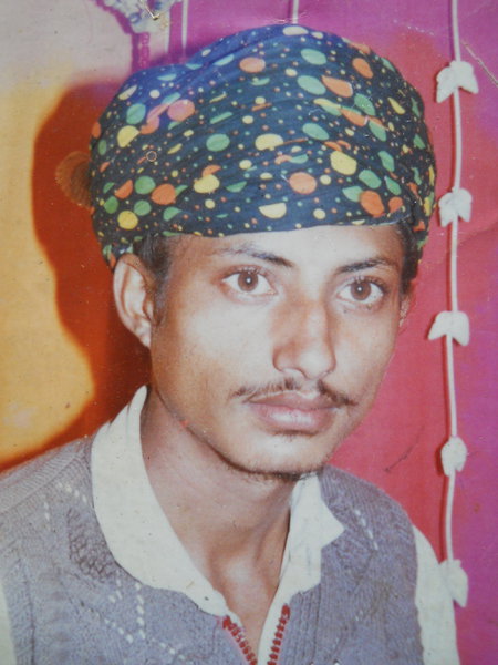 Photo of Balwinder Singh, victim of extrajudicial execution between August 1, 1993 and August 2,  1993, in Mehta, by Punjab Police