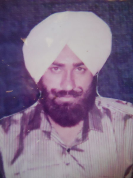 Photo of Varinder Singh, victim of extrajudicial execution on September 05, 1991, in Amritsar, by Punjab Police