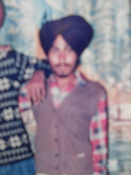 Photo of Harjit Singh, victim of extrajudicial execution between November 20, 1988 and November 25,  1988, in Mehta, by Punjab Police