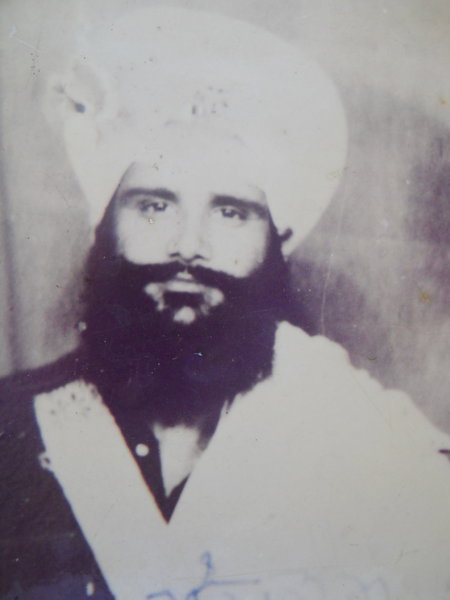 Photo of Mangal Singh, victim of extrajudicial execution between May 1, 1987 and May 20,  1987, in Harike, by Punjab Police
