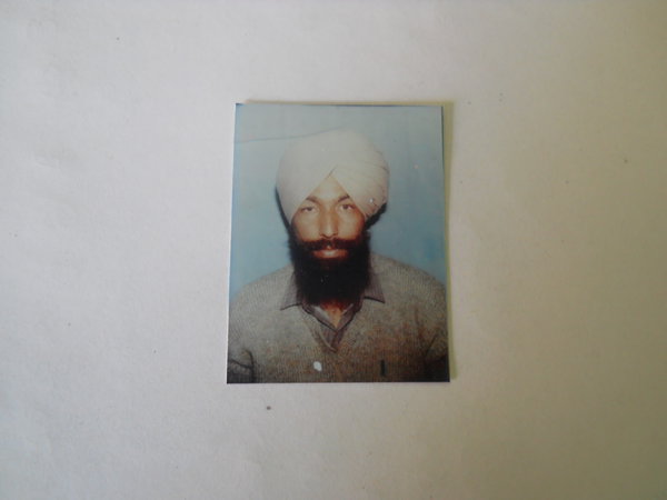Photo of Gurpal Singh, victim of extrajudicial execution on April 09, 1992, in Beas, by Punjab Police