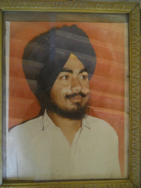 Photo of Major Singh, victim of extrajudicial execution on September 07, 1990Punjab Police