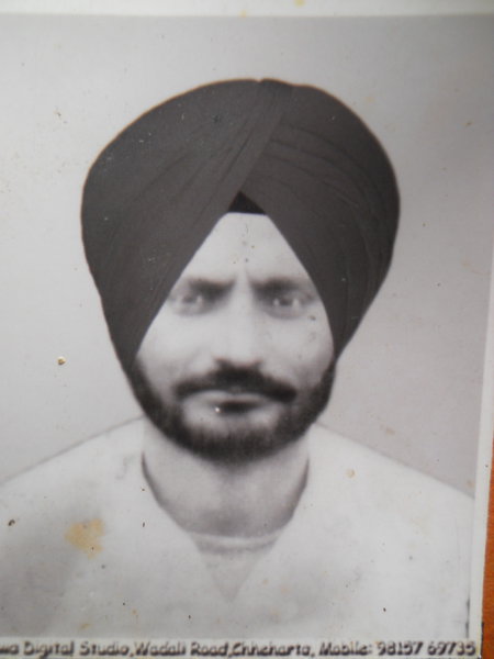 Photo of Kabal Singh, victim of extrajudicial execution between August 10, 1996 and August 15,  1996, in Dehradun