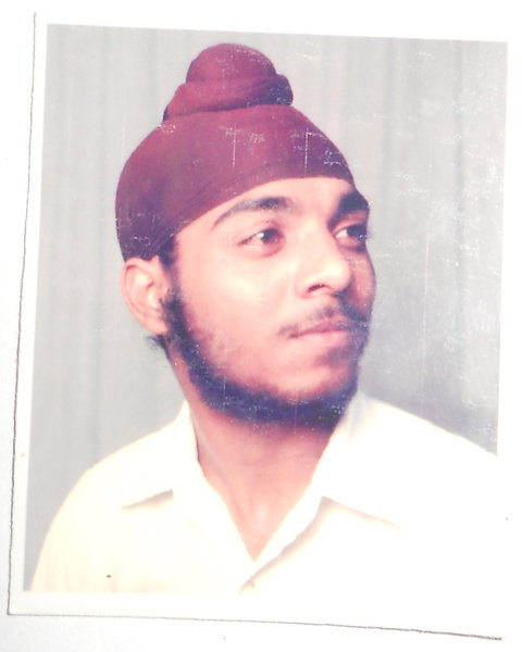 Photo of Kawaljit Singh, victim of extrajudicial execution on February 14, 1991 by Central Reserve Police Force, in Amritsar, by Punjab Police