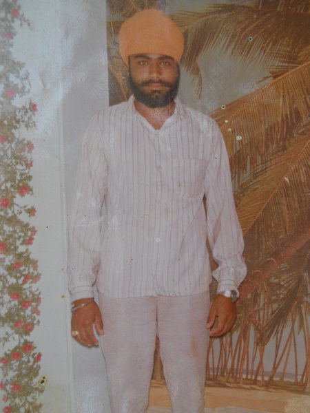 Photo of Dessa Singh, victim of extrajudicial execution on September 05, 1991, in Firozpur, by Punjab Police