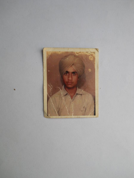Photo of Sukhwinder Singh, victim of extrajudicial execution between March 1, 1991 and March 13,  1991Unknown type of security forces