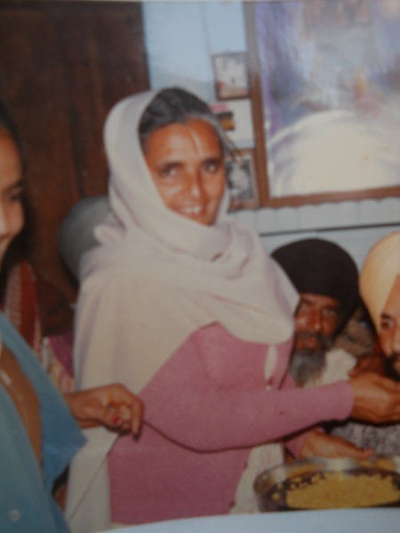 Photo of Harbhajan Kaur, victim of extrajudicial execution between August 1, 1992 and August 30,  1992, in Ludhiana CIA Staff,  by Criminal Investigation Agency, in Hoshiarpur, by Punjab Police