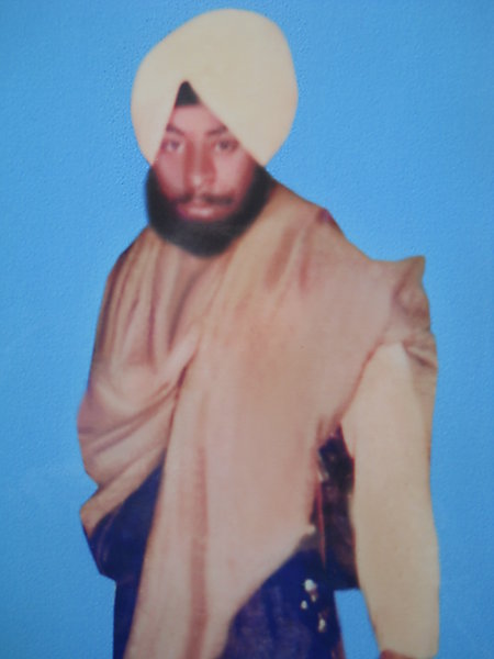 Photo of Sukhdev Singh, victim of extrajudicial execution between December 18, 1992 and December 19,  1992Punjab Police