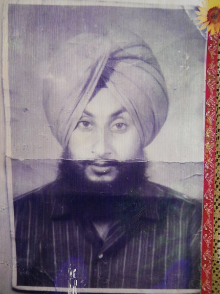Photo of Khajan Singh, victim of extrajudicial execution on November 07, 1992, in Bhikhiwind, by Punjab Police