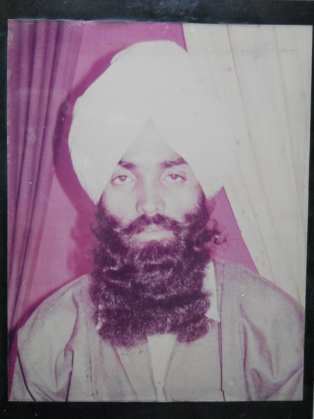 Photo of Jagdev Singh, victim of extrajudicial execution on May 17, 1988 by Punjab Police; Central Reserve Police ForcePunjab Police