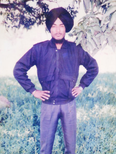 Photo of Jagdish Singh, victim of extrajudicial execution on April 27, 1991, in Tarn Taran, by Punjab Police