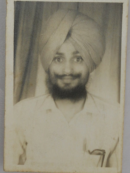 Photo of Sukhwant Singh, victim of extrajudicial execution on November 16, 1991, in Kotli Surat Malhi, Dera Baba Nanak, by Punjab Police