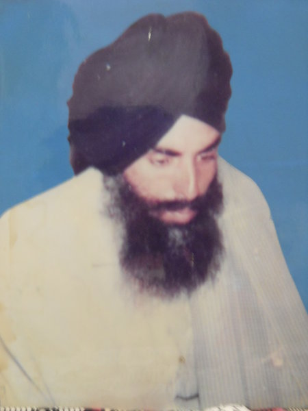 Photo of Angrej Singh,  disappeared on March 12, 1993, in Abohar,  by Punjab Police