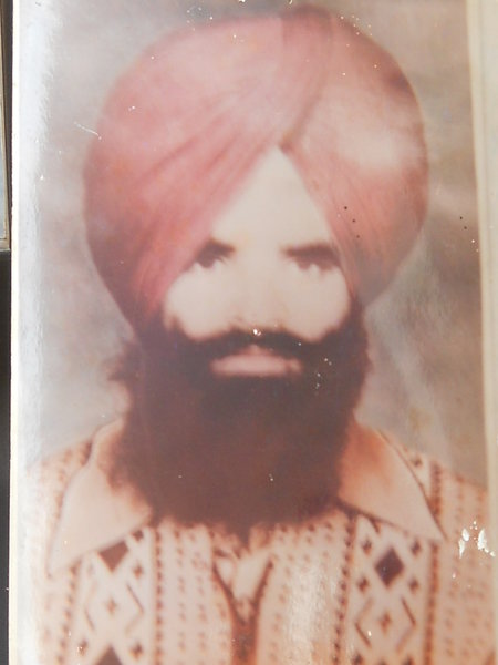 Photo of Baldev Singh, victim of extrajudicial execution on February 28, 1988, in 29th Battalion CRPF Camp,  by Central Reserve Police Force, in 29th Battalion CRPF Camp, by Central Reserve Police Force