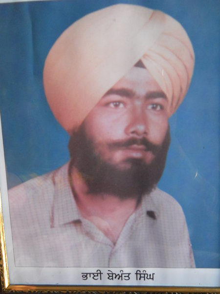 Photo of Beant Singh, victim of extrajudicial execution between October 1, 1992 and October 30,  1992, in Phul, by Punjab Police