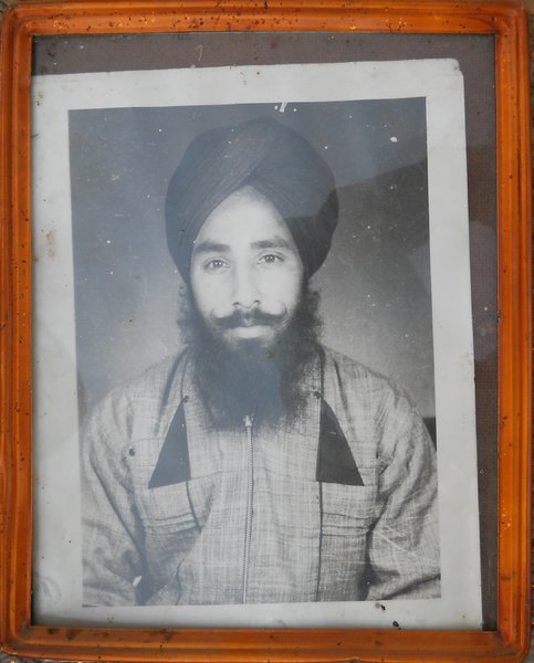 Photo of Bhola Singh, victim of extrajudicial execution on October 25, 1992, in Bathinda, by Punjab Police