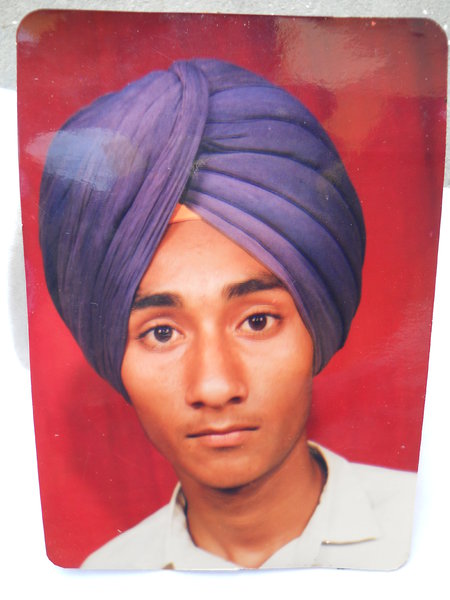 Photo of Kuldeep Singh, victim of extrajudicial execution on April 14, 1990Punjab Police