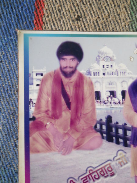 Photo of Ajmer Singh, victim of extrajudicial execution on July 29, 1992, in Raman, by Punjab Police