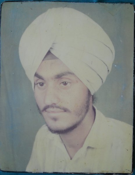 Photo of Sukhpal Singh,  disappeared on July 18, 1991, in Bhagha Purana,  by Punjab Police
