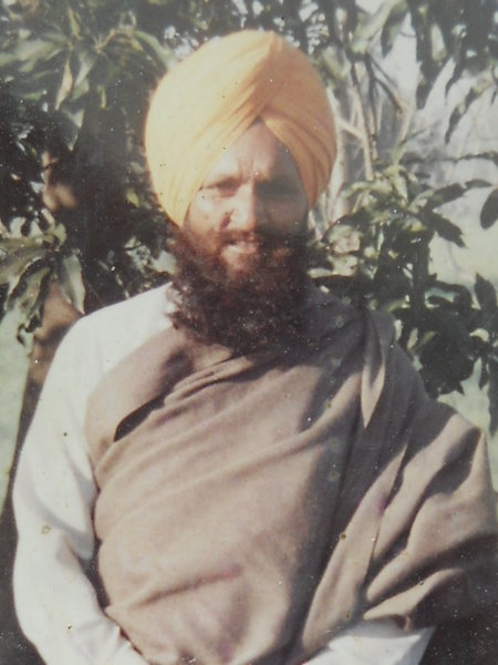 Photo of Dilbag Singh, victim of extrajudicial execution on May 19, 1993, in Ghuman, by Punjab Police