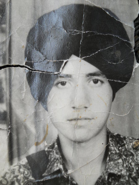 Photo of Balwinder Singh, victim of extrajudicial execution on December 13, 1991, in Chohla Sahib,  by Punjab Police; Central Reserve Police Force, in Chohla Sahib, by Punjab Police