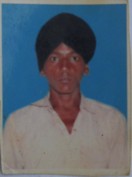 Photo of Rana Partap Singh, victim of extrajudicial execution on April 05, 1993, in Kang, Tarn Taran, by Punjab Police