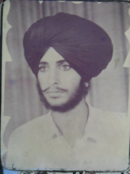 Photo of Mukhtar Singh, victim of extrajudicial execution on May 04, 1989, in Goindwal, by Punjab Police