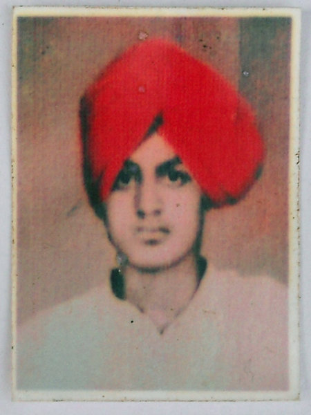 Photo of Prem Singh, victim of extrajudicial execution on June 11, 1986Central Reserve Police Force