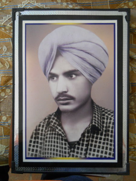 Photo of Kulwant Singh, victim of extrajudicial execution on April 06, 1992, in Moga, by Punjab Police