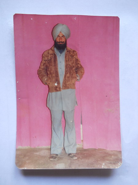 Photo of Mandar Singh, victim of extrajudicial execution on July 13, 1991, in Bathinda, by Punjab Police