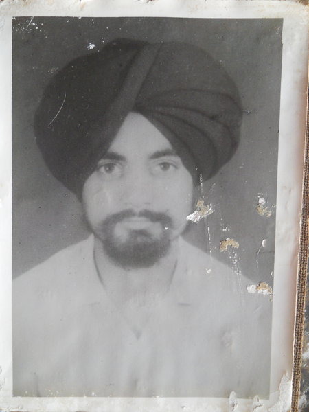 Photo of Manjeet Singh,  disappeared on April 15, 1990, in Moga,  by Punjab Police