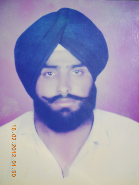 Photo of Nishan Singh, victim of extrajudicial execution on October 09, 1992, in Khanauri, by Punjab Police