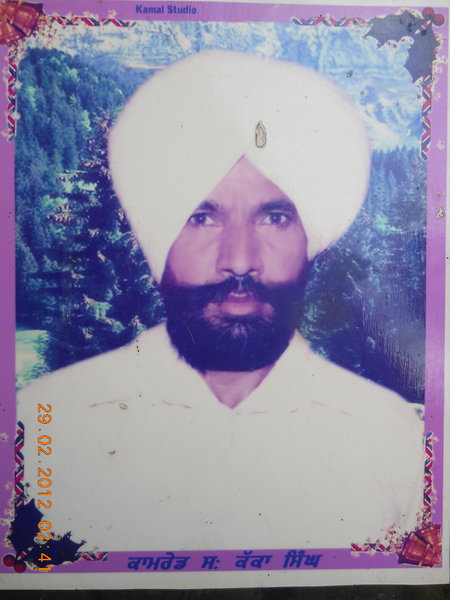 Photo of Kakka Singh, victim of extrajudicial execution on September 13, 1998, in  Jalalabad, by Punjab Police