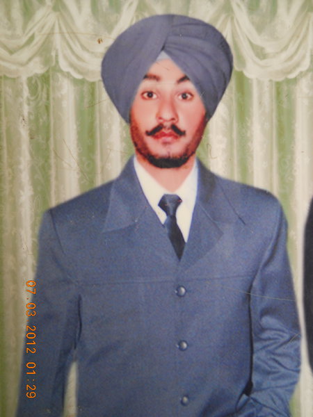 Photo of Darshan Singh, victim of extrajudicial execution between March 1, 1992 and April 30,  1992, in Fazilka, by Punjab Police