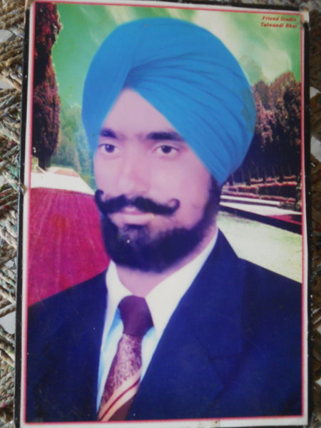 Photo of Gurmit Singh, victim of extrajudicial execution between November 1, 1992 and November 30,  1992Punjab Police