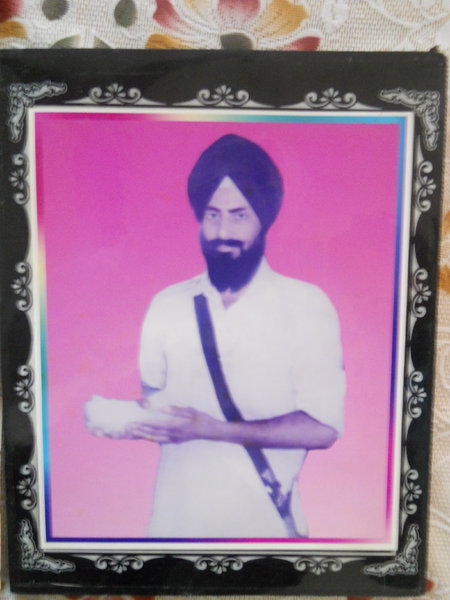 Photo of Bhajan Singh, victim of extrajudicial execution on June 05, 1990, in Firozpur, by Punjab Police; Border Security Force; Central Reserve Police Force