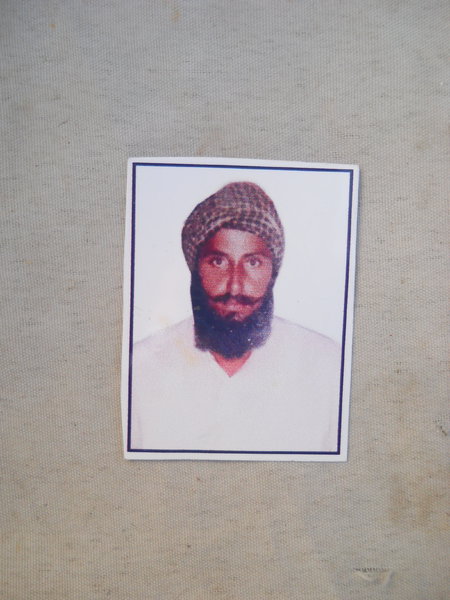 Photo of Dhiyan Singh, victim of extrajudicial execution between September 9, 1991 and September 10,  1991, in Sadiq, by Punjab Police