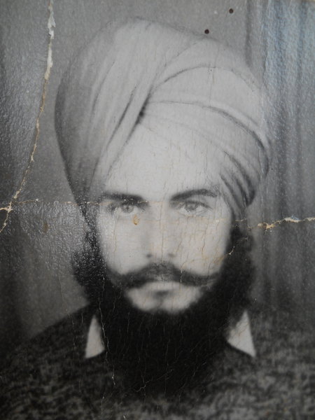 Photo of Shingara Singh, victim of extrajudicial execution on January 02, 1992, in Muktsar, by Punjab Police