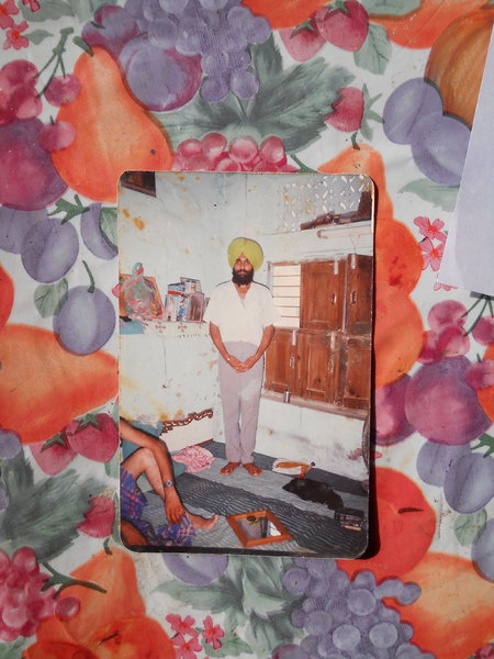 Photo of Gurjant Singh, victim of extrajudicial execution between November 1, 1992 and November 30,  1992, in Zira, by Punjab Police